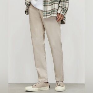 NEW AllSaints Walde Chino Pants 32 Biscuit taupe